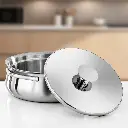 Hot Pot Stainless Steel, 35CM (6000ML), Silver.2.webp