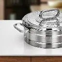 Stainless steel Diana Hot Pot 35 cm Silver.1.webp