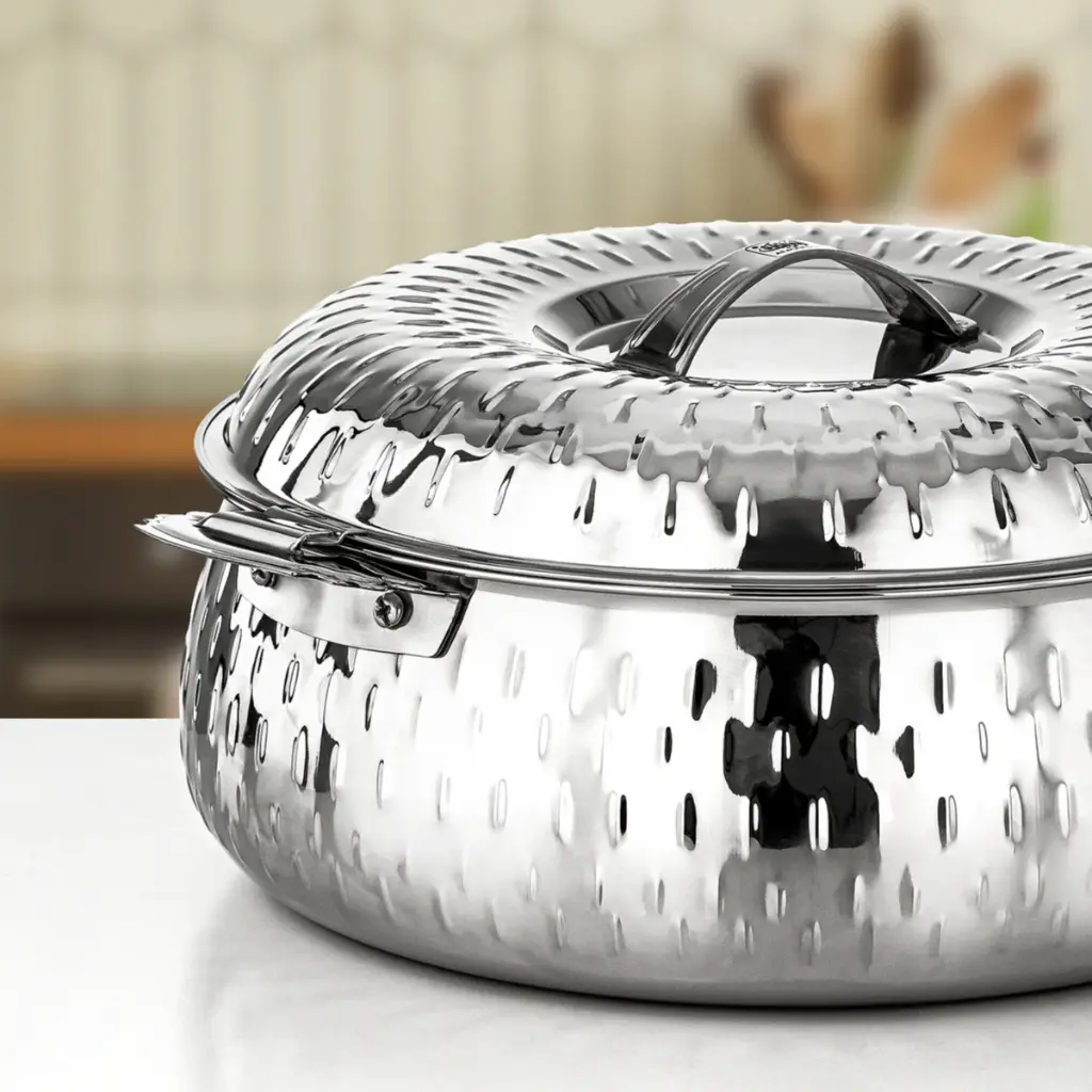Hot Pot Set Stainless Steel 3L + 4L + 6L + 9L Silver (H25M19).2.webp