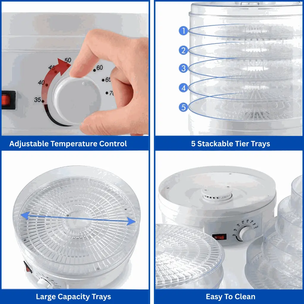 Food Dehydrator With 5 Trays .2.webp