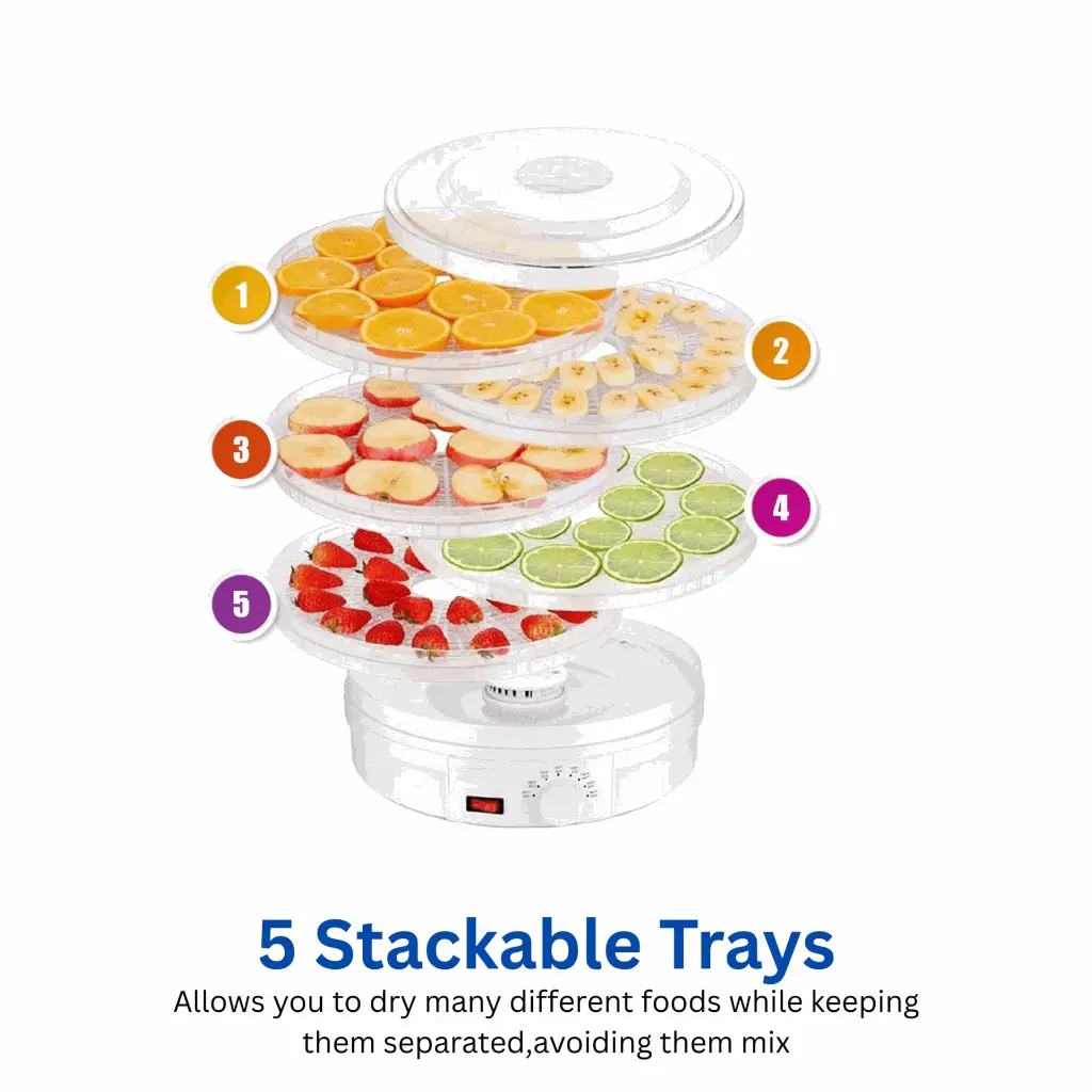 Food Dehydrator With 5 Trays .1.webp
