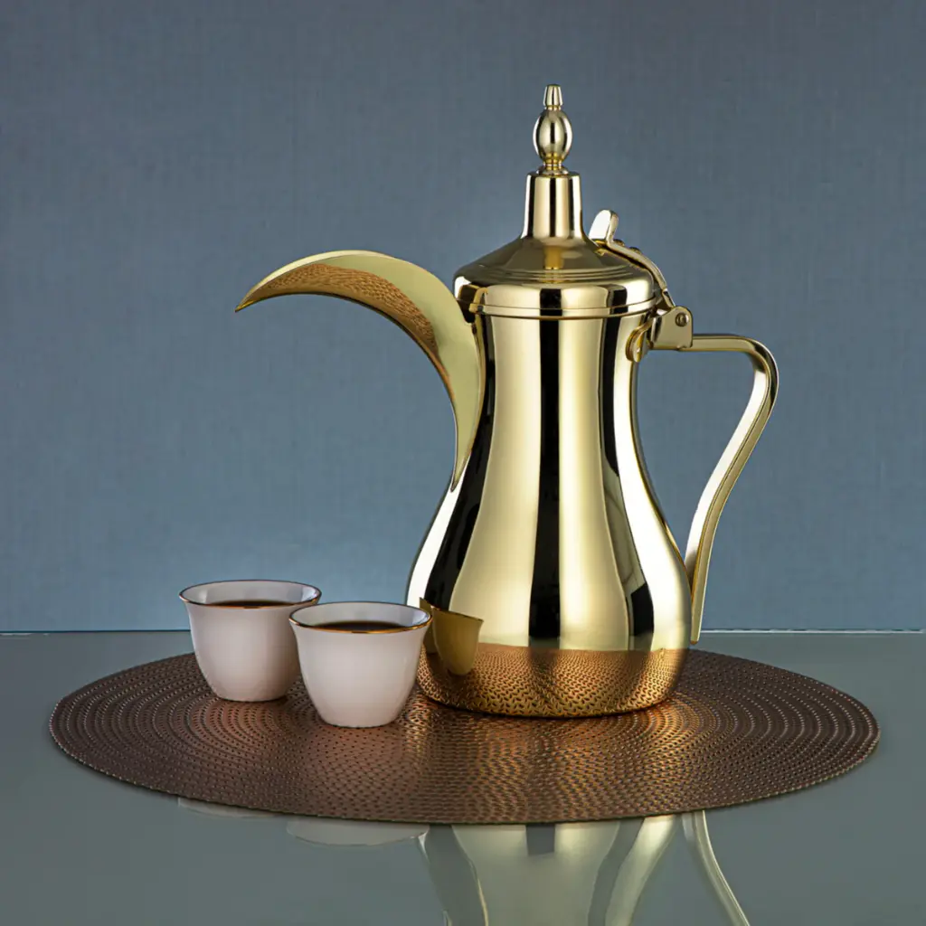 Stainless Steel Dallah Golden-32oz.1.webp