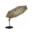 Solar LED Light Bars Patio Outdoor Umbrella 3m