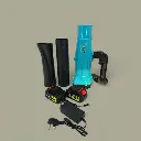 Professional Air blower with 2 batteries.1.webp