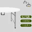 Round Folding Table, Folding Picnic Table for Outdoor.3.webp
