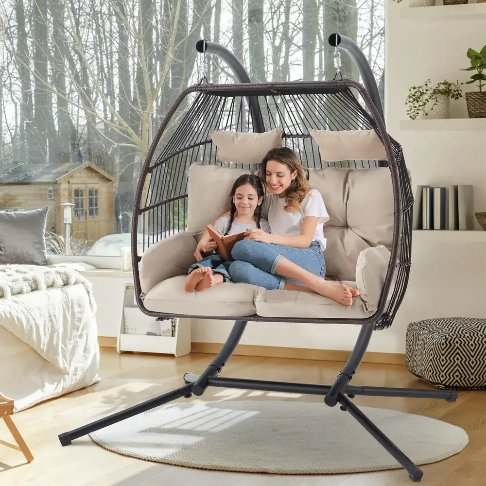 Swing-Loveseat-with-Stand,-Foldable-Hanging-Chair,-Hammock-Cushion,-and-Awning,-Double-Egg-Chair (1).webp