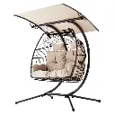 EROMMY-Double-Egg-Chair-with-Stand,-Foldable-Hanging-Chair,-Hammock-Cushion-and-Awning,-Basket-Nest-Swinging-Loveseat.webp