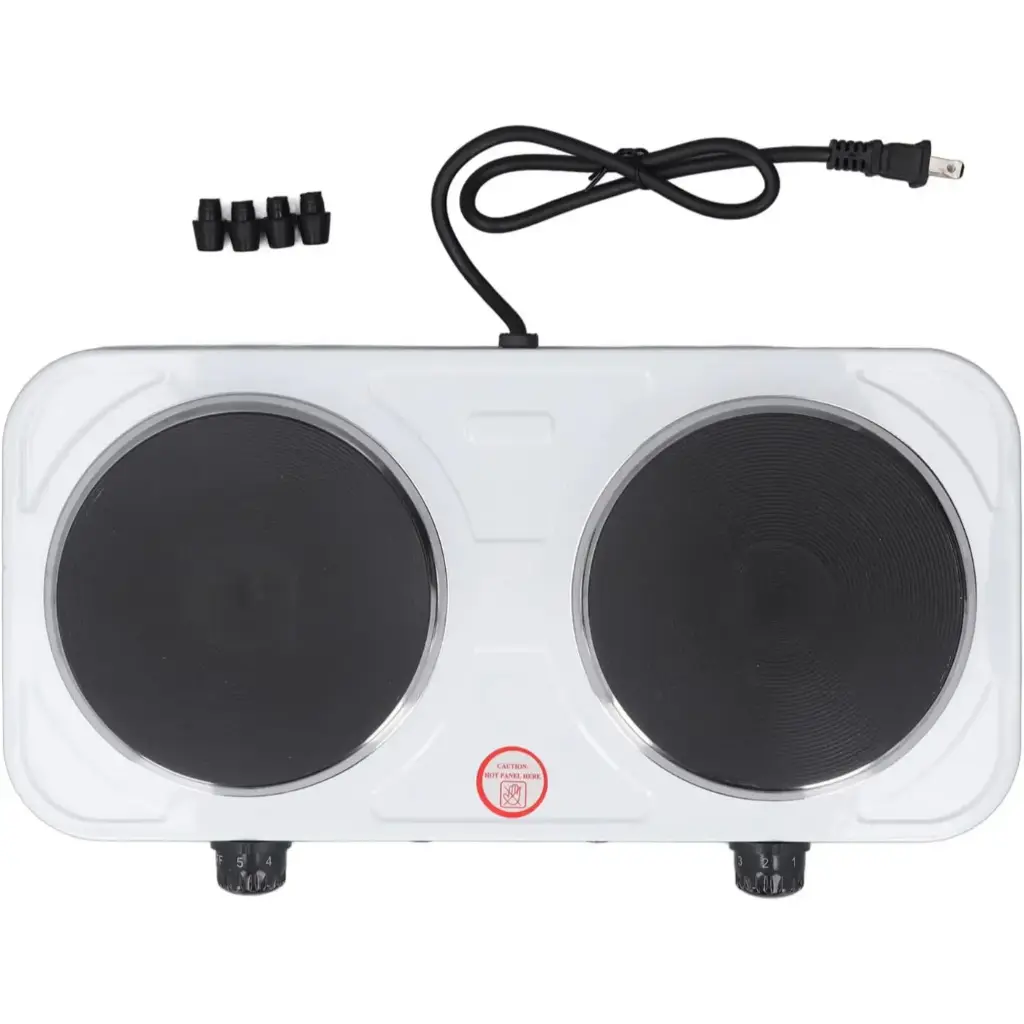 Electric Double Hot Plate 2-in-1