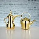 COFFEE POT AND TEA POT SET  48oz Gold.1.webp