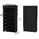 Shoe Rack 7 Layer With Cover 60x30x126Cm.1.webp