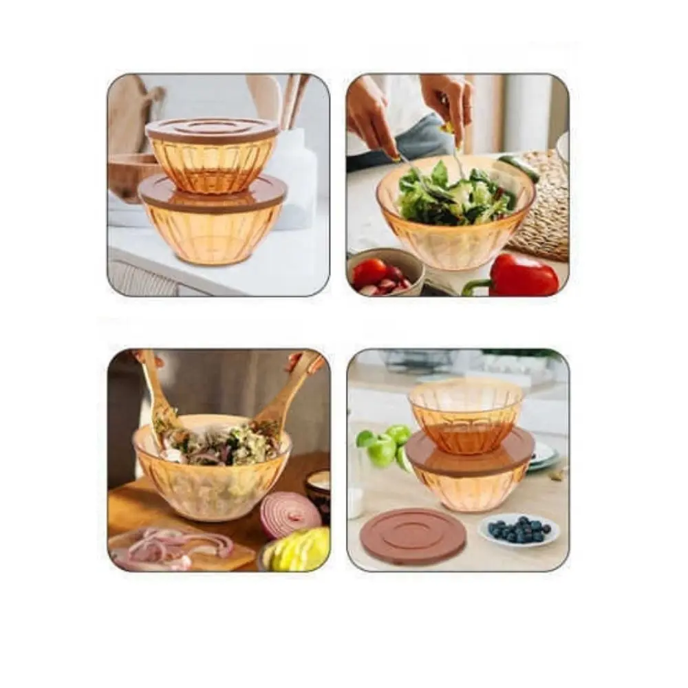 Salad Bowl Round Pet 4 Pcs-Set..webp