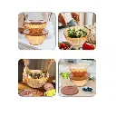 Salad Bowl Round Pet 4 Pcs-Set..webp