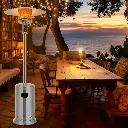 Stainless Steel Standing LP Gas Patio Heater for outdoor.1.webp
