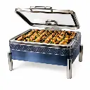 Premium Stainless Steel Chafing Dish with Glass Lid – Buffet Food Warmer.1.webp
