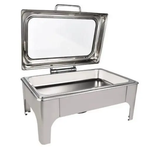 Rectangular Stainless Steel Chafing Dish with Lid..webp