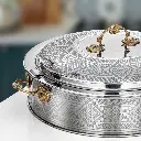 Almarjan Hot Pot 25cm Silver & Gold – Areej Collection.1.webp