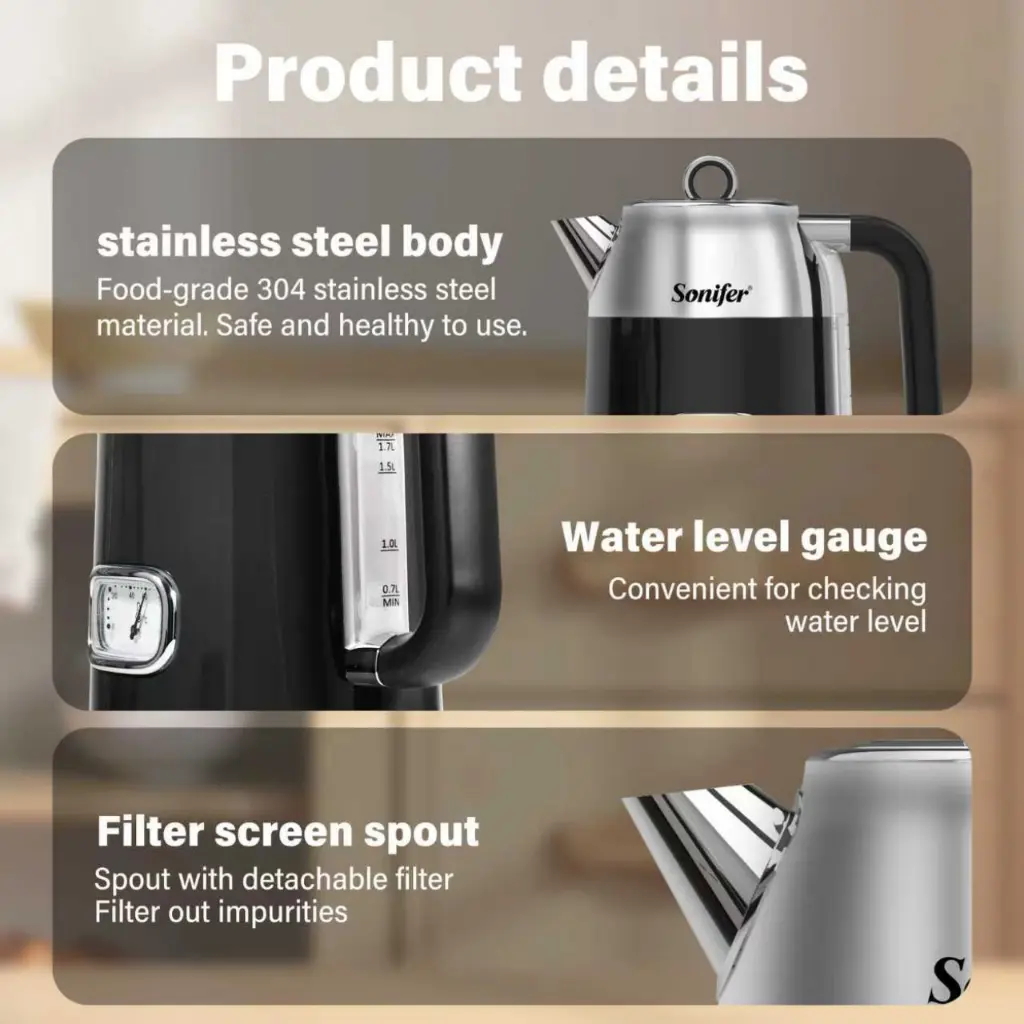 Stainless Steel Kettle Retro Style Home Use.2.webp