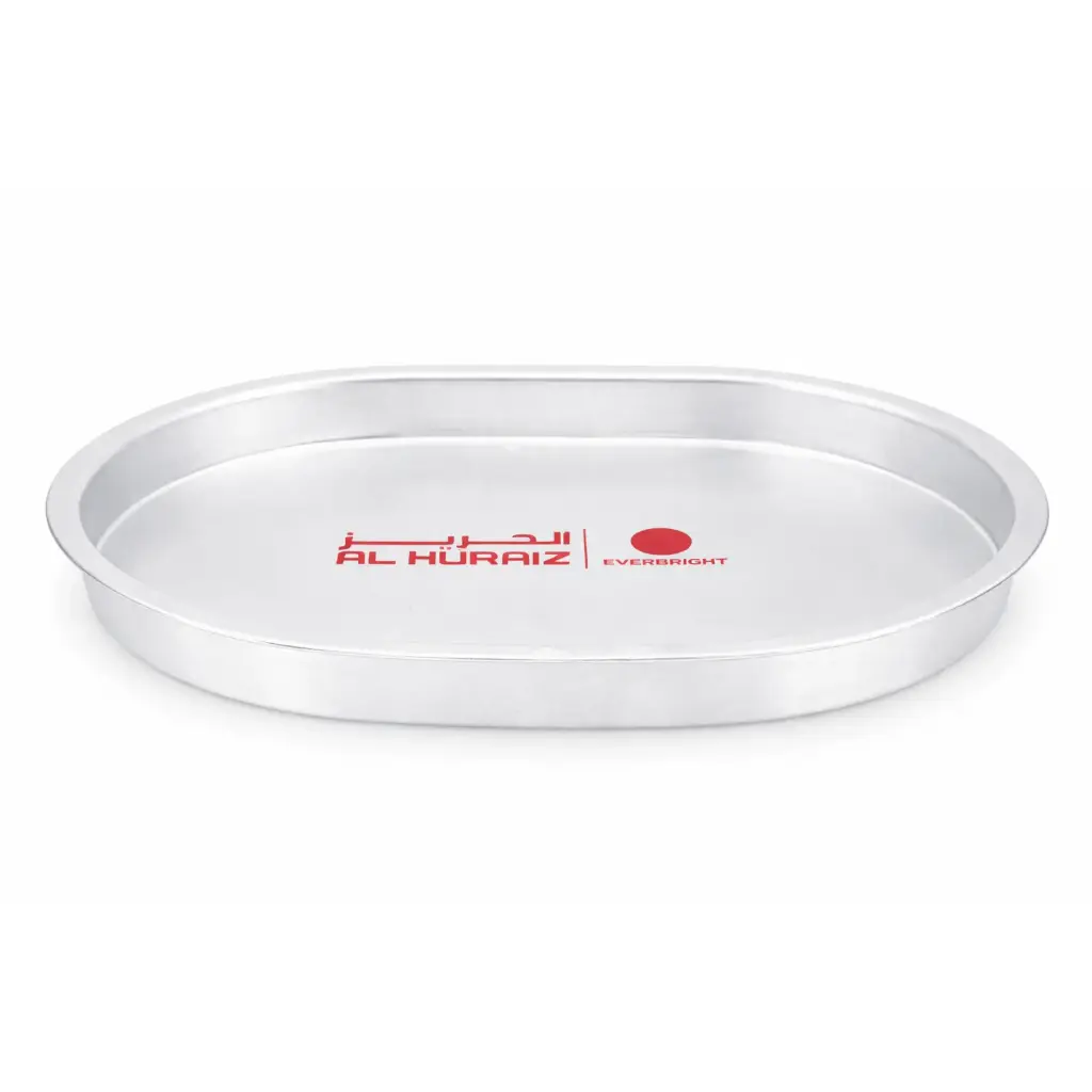 Aluminium oval tray 110x70cm..webp