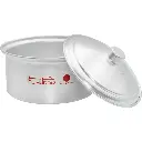 Aluminium Basrai Tope Cooking Pot with Lid - 12L..webp