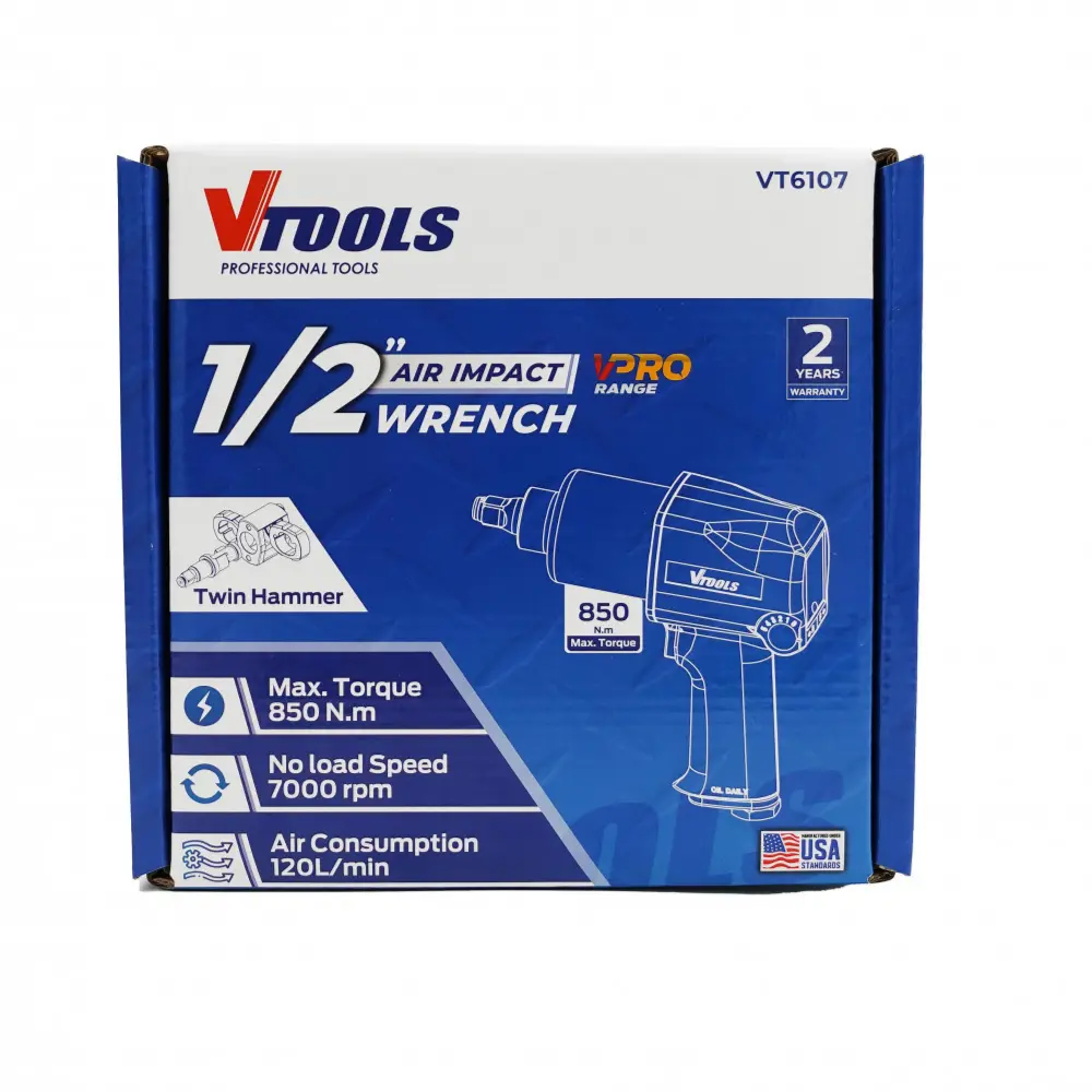 VTOOLS 1- 2 Inch Air Impact Wrench, Max Torque 850Nm-.webp