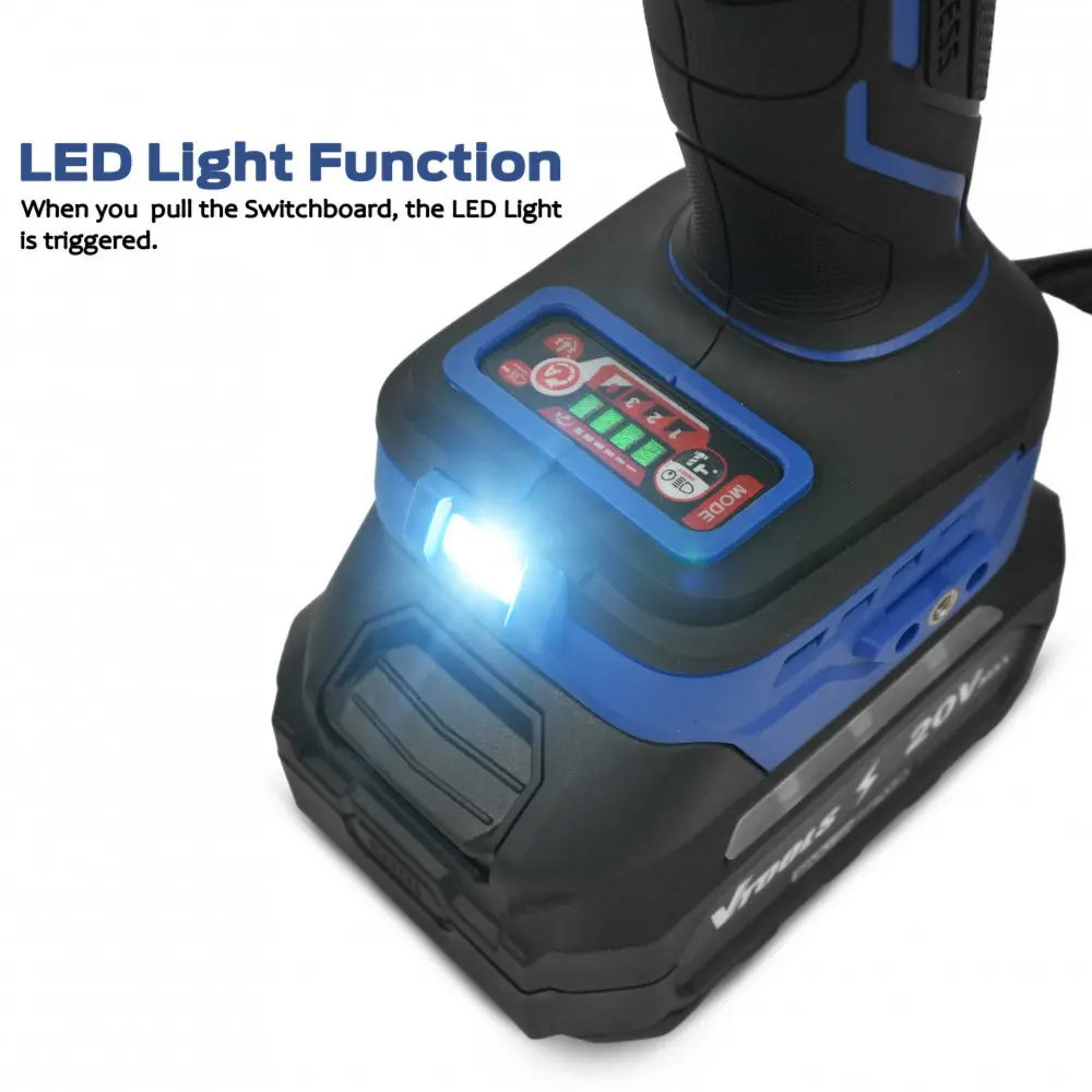 VTOOLS 20V Cordless Brushless Impact Wrench 850Nm...webp