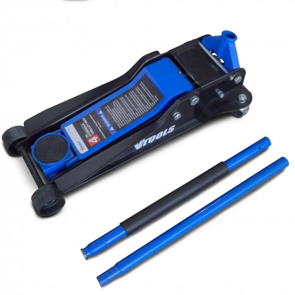 VTOOLS 4 Ton Hydraulic Trolley Floor Jack with Dual Piston.webp