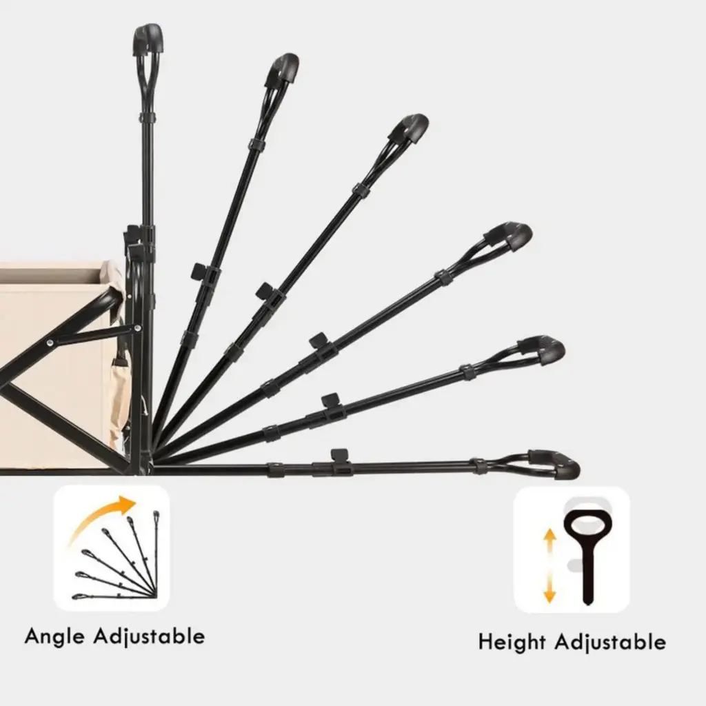 Heavy Duty Folding Utility Wagon Cart – 150L Capacity..webp