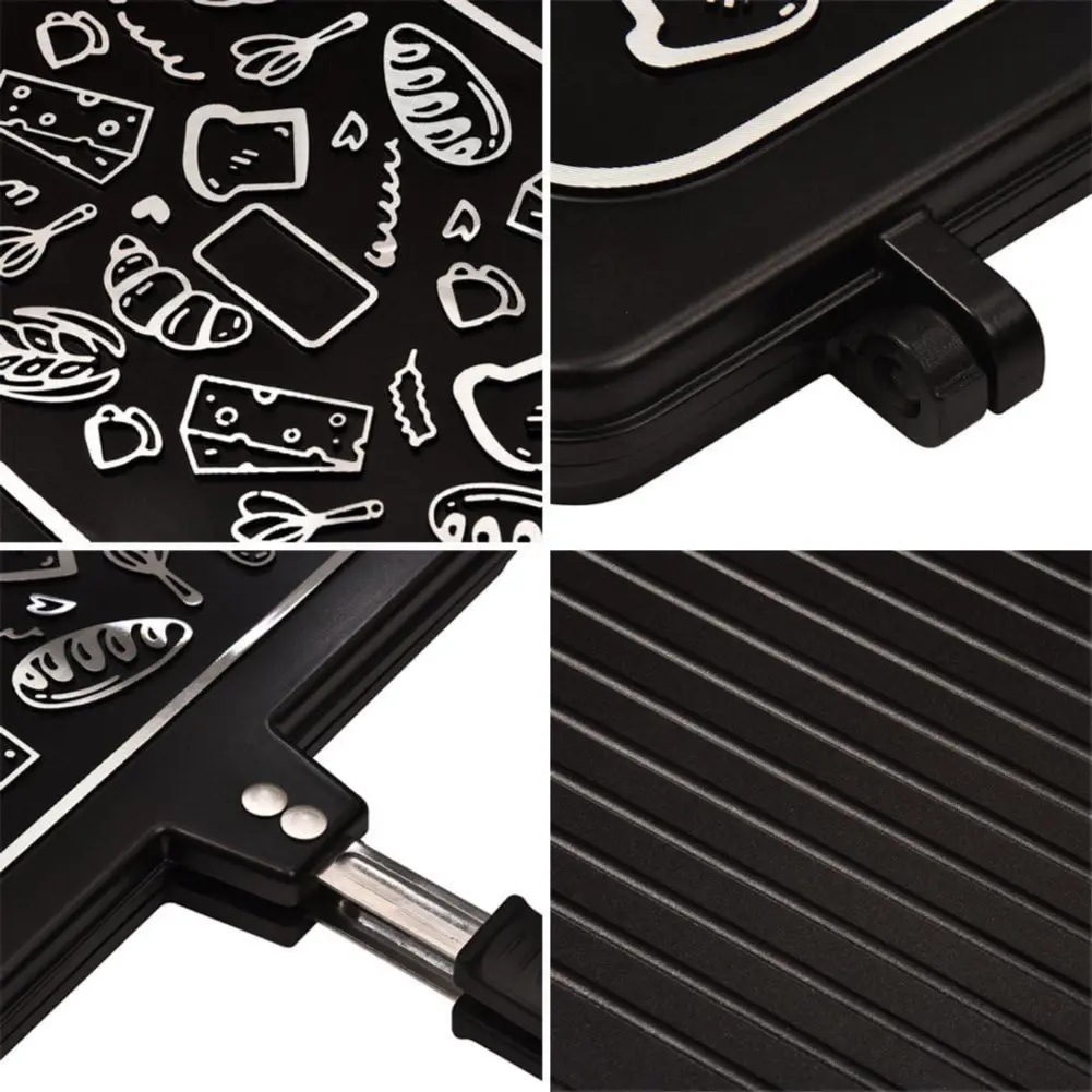 Toastie Maker Non-stick Stovetop Double Sided Toasted Sandwich Maker Bread Pan..webp