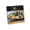 36 cm Non-Stick Marble Coated Round Serving Pan with Silicone Handles.webp