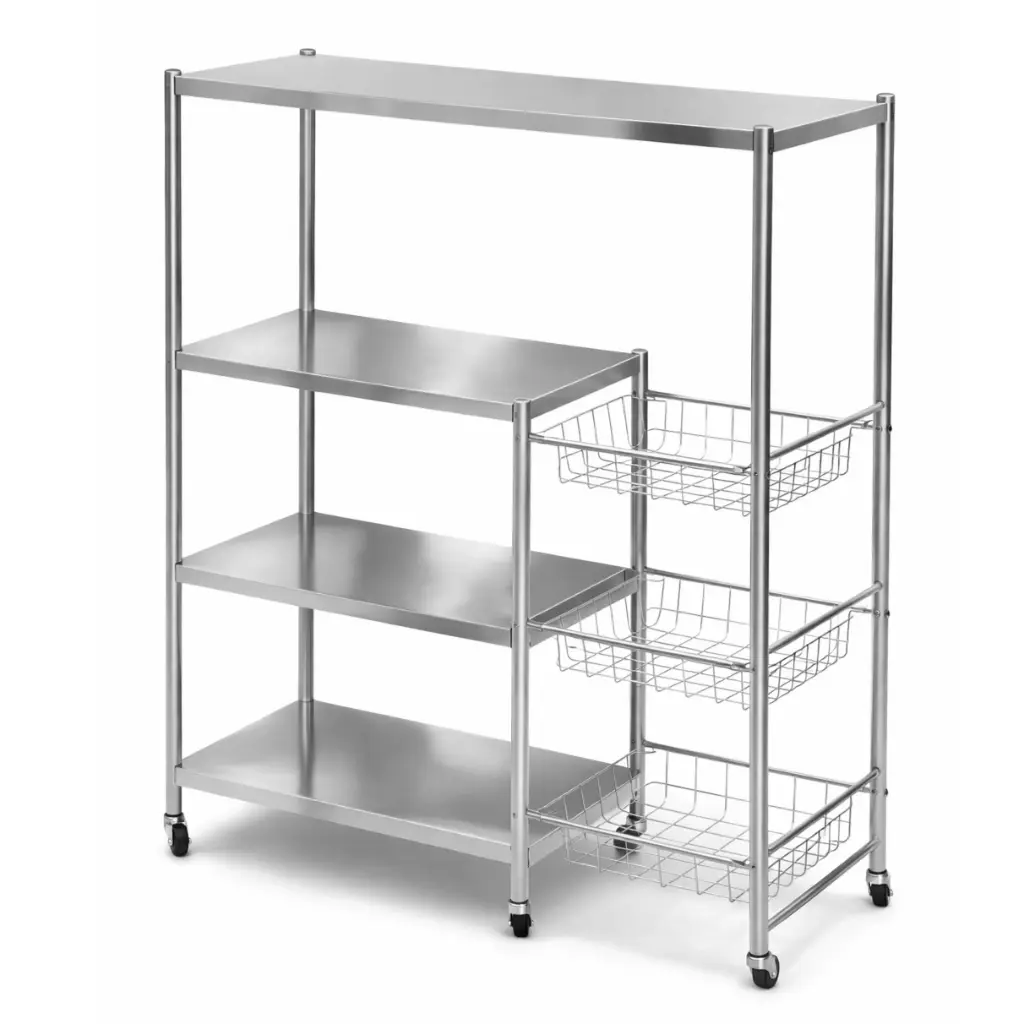 Stainless Steel Kitchen Storage Rack-.webp