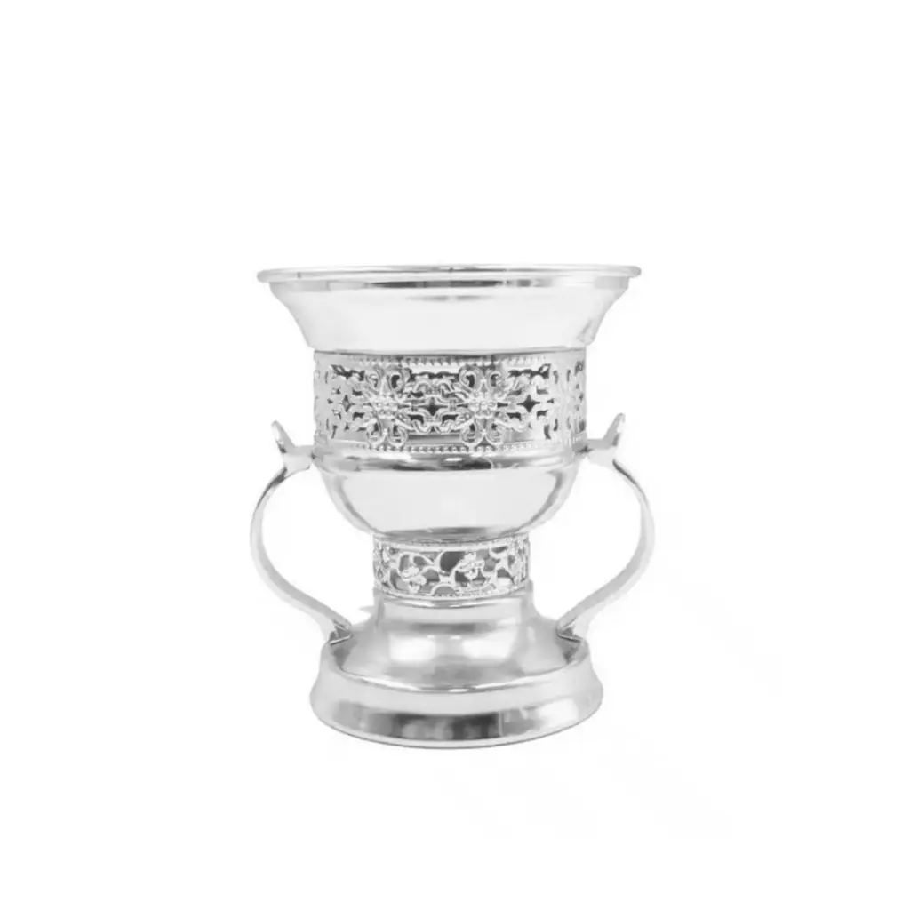 مبخرة فضية 12.5X15سم HY25-0123-21