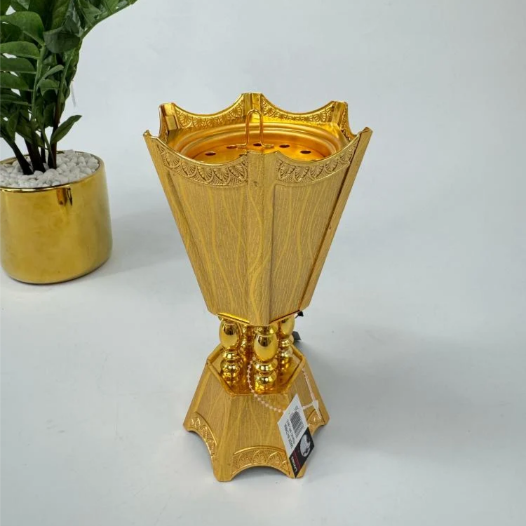 Incense Burner, Elegant Gold Color