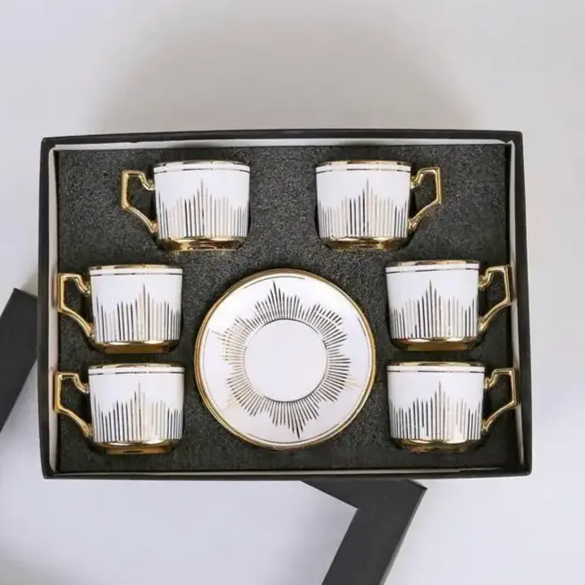 مجموعة الكوب 6+6 كبيرة