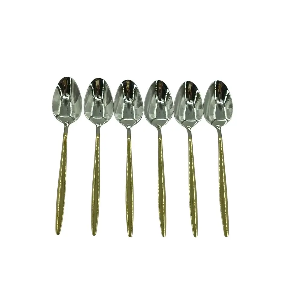 DESSERT SPOON 6PCS/SET S/STEEL 63G