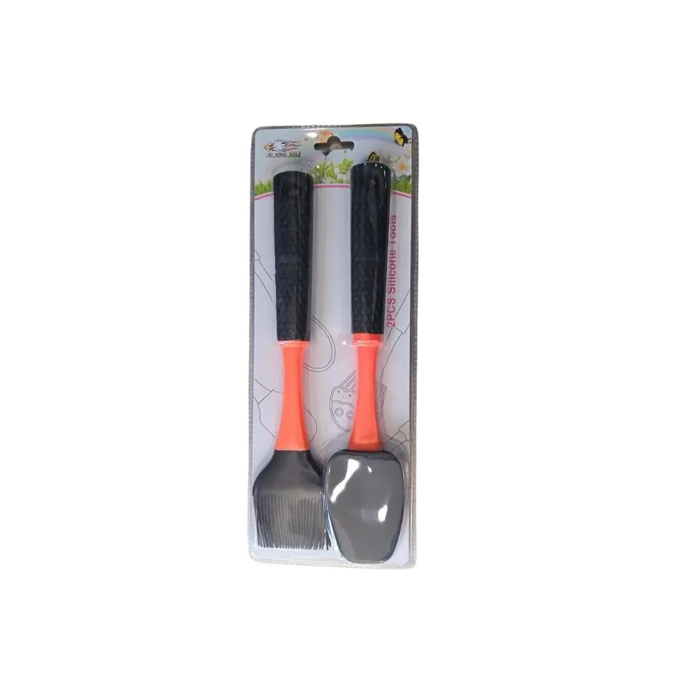 SILICONE BRUSH OILING AND DOUGH SCRAPER SAPATULA 191G