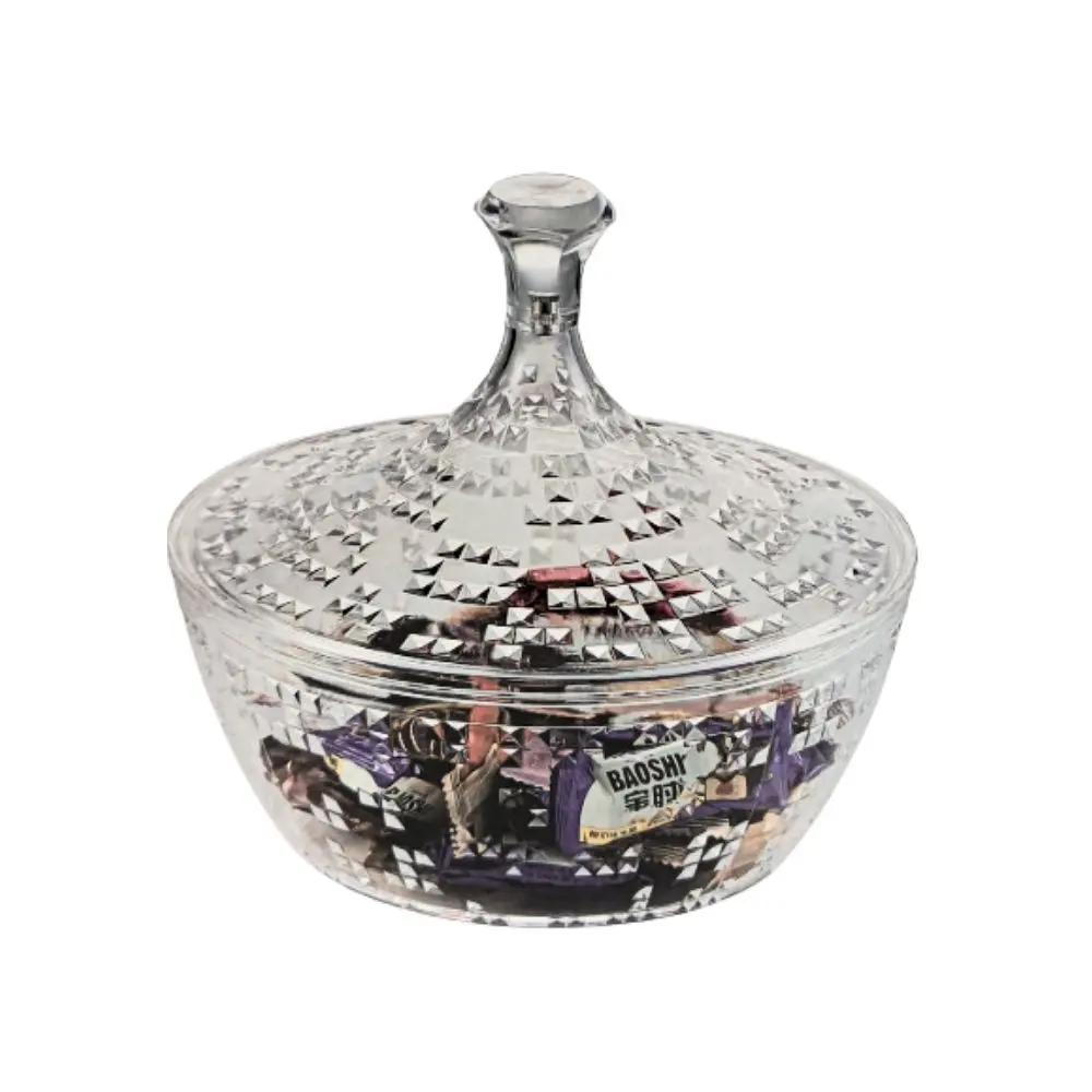 CANDY BOX ROUND CLEAR (HY25-0098-29)