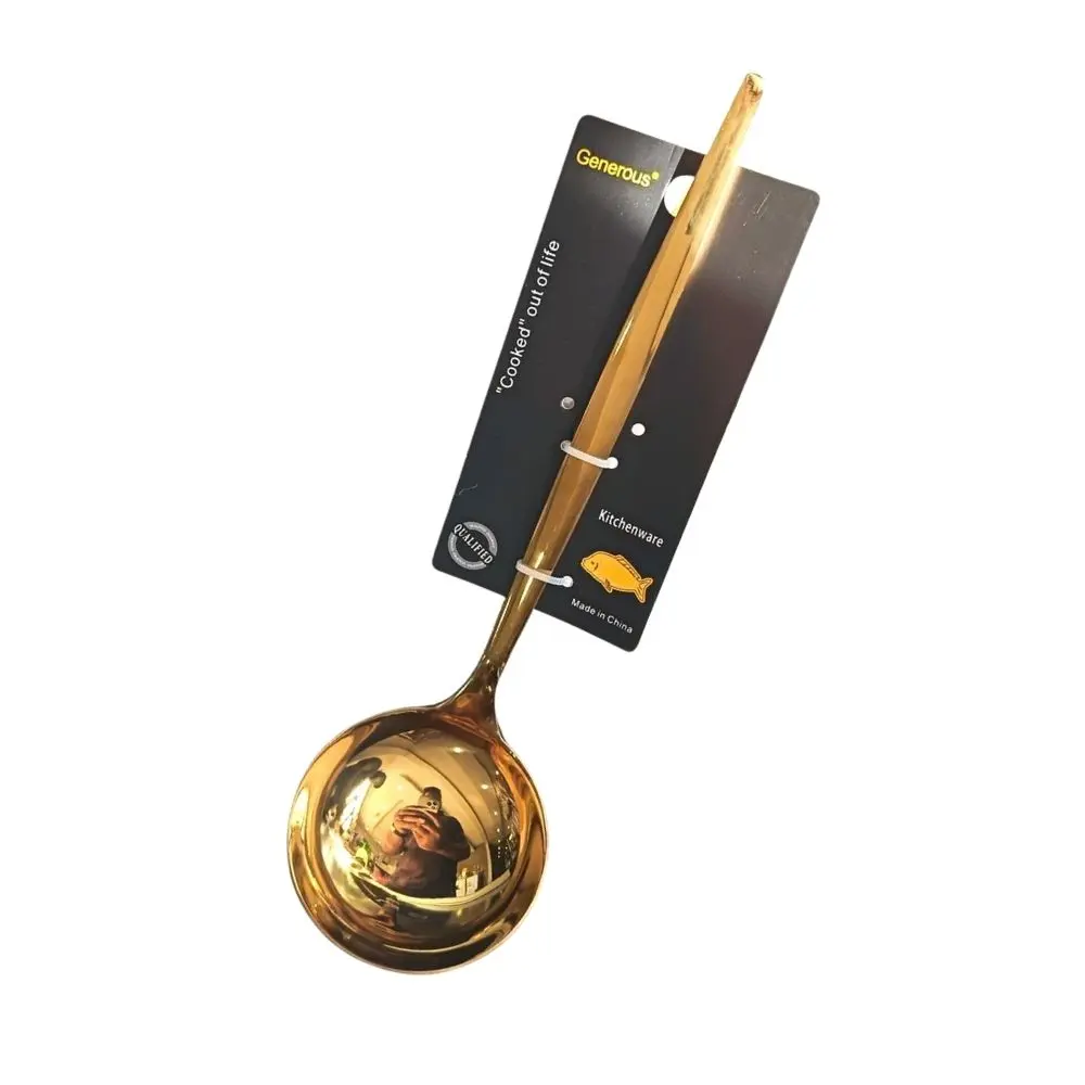 STAINLESS STEEL SPOON GOLD 78G