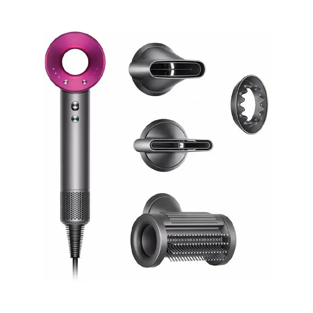 HAIR DRYER WITH 5 NOZZLE