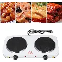 Electric Double Hot Plate 2-in-1