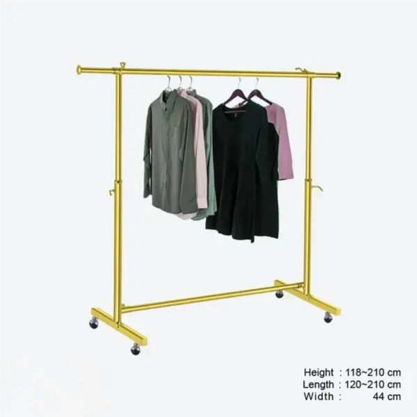 GOLDEN HANGER SINGLE 120CM 1MM