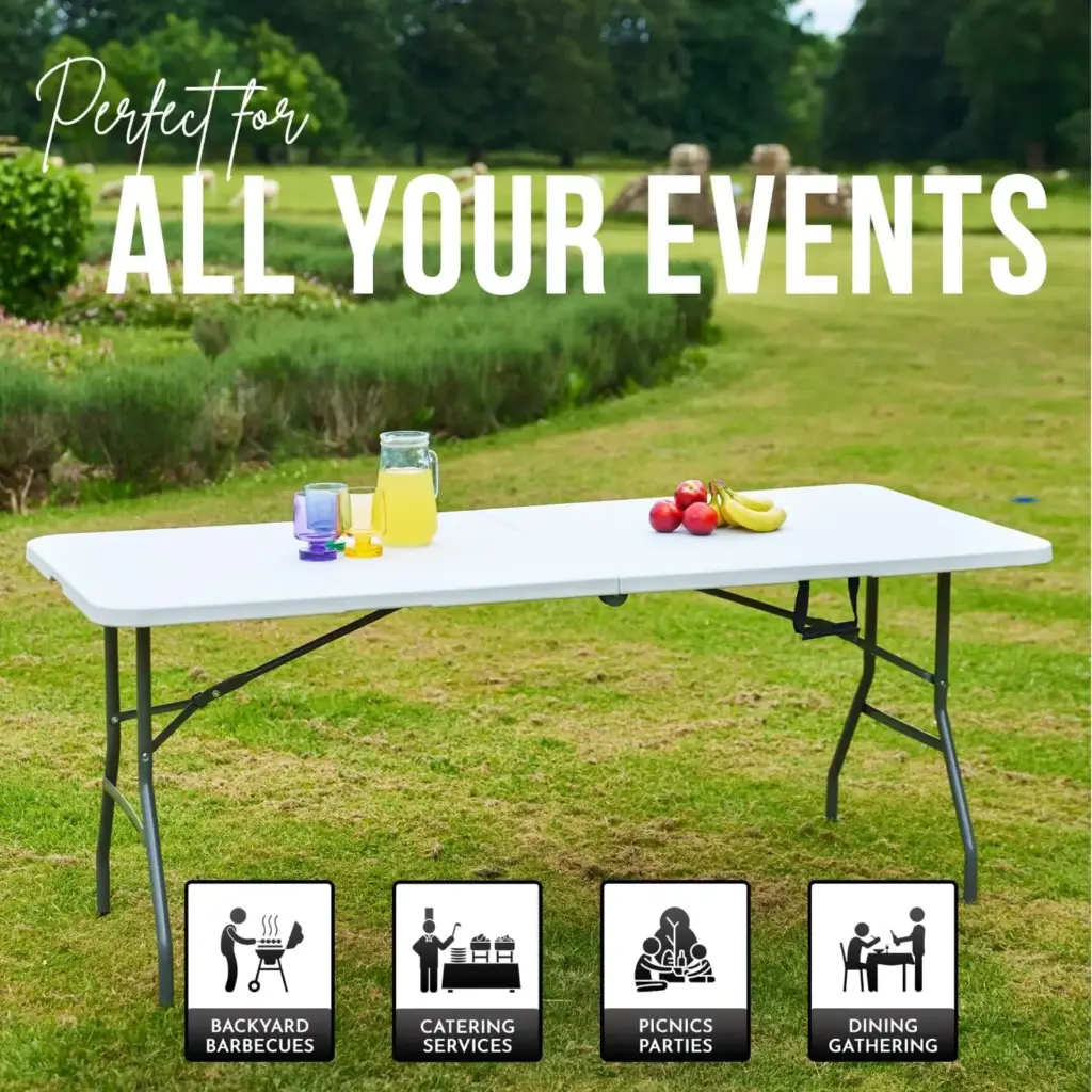 FOLDABLE TABLE 8FT EMFH240 8 EMFH240