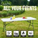 FOLDABLE TABLE 8FT EMFH240 8 EMFH240