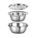 SS MULTIPURPOSE BASIN 3PCSSET SS 3