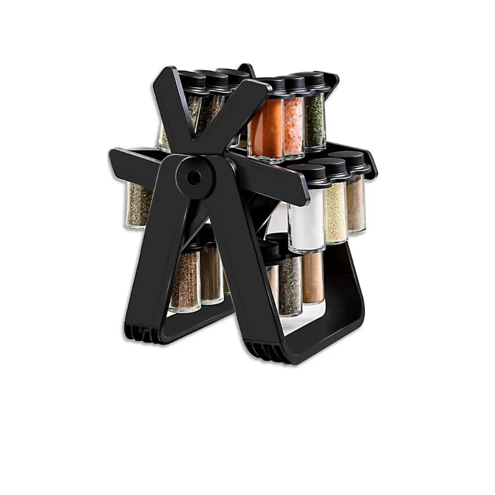 ROTATING SPICE RACK HOLDER WITH 18 BOTTLE 18
