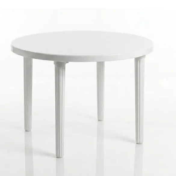PVC ROUND TABLE FOR 4 PEOPLE CODE:519
