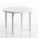 PVC ROUND TABLE FOR 4 PEOPLE CODE:519