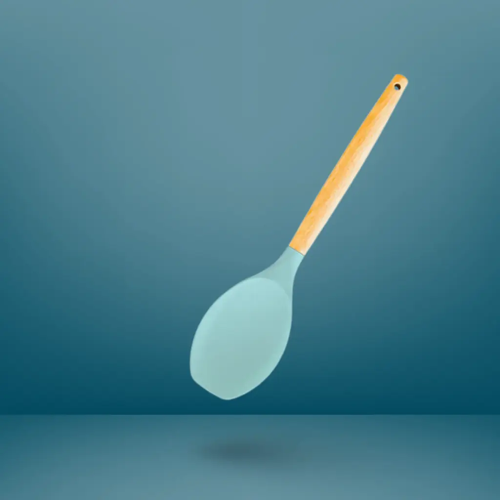 SILICONE COOKING ROUND SPATULA SPOON 63G