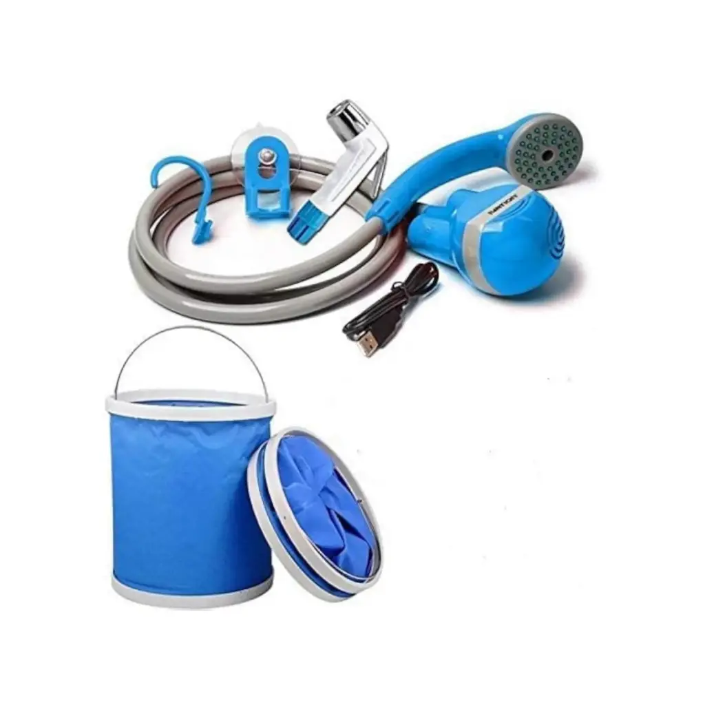 Portable Rechargeable Electric Shower Set – with Adjustable Water Flow