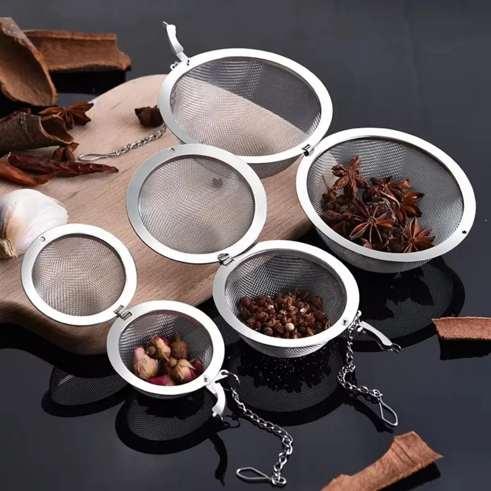 SS SPICE TEA FILTER 6PCSSET