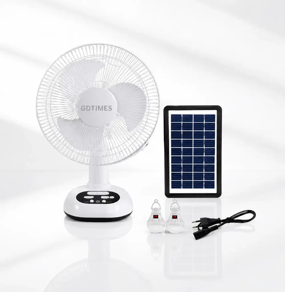 SOLAR CHARGING FAN PANEL 6V 45AH 12INCHES GD8012